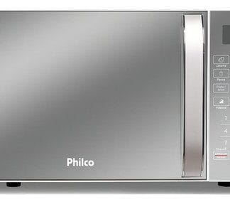 Microondas 20l Philco Pme25 1100w Limpa Fácil Espelhado 110v