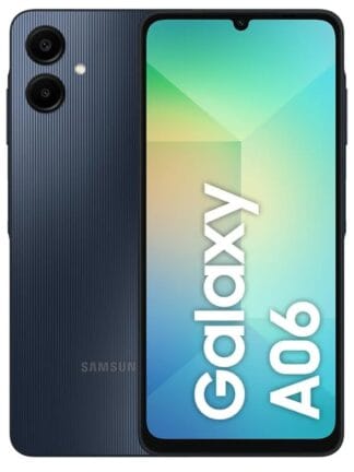Smartphone Samsung Galaxy A06 128GB, 4GB RAM, Processador Octa-Core, Bateria de 5000mAh