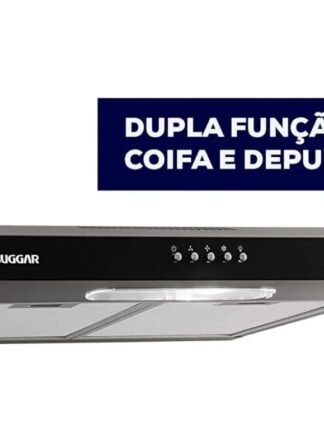 SUGGAR DEPURADOR DE AR SLIM 60CM 3 VEL. PRETO 110V DPS161PT