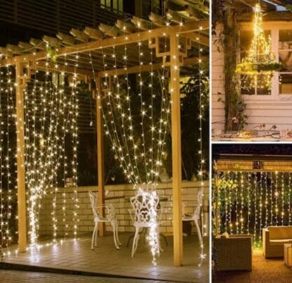 Cortina 300 Leds 3x3 Metros Festa Casamento
Eventos Natal Luz Amarelo