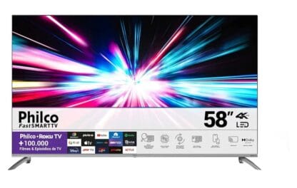 Smart TV Philco PTV58G7UR2CSBL 58" 4K Led Dolby Audio
