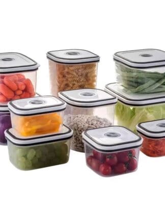 Electrolux - Kit Potes de Plástico Hermético, 10 unidades