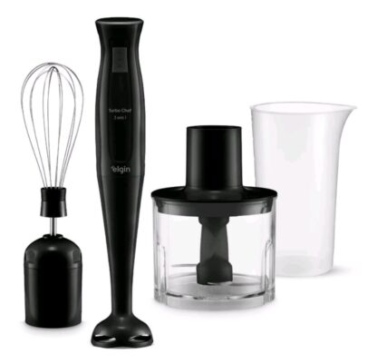 Mixer Turbo Chef Elgin 3 Em 1 200w Preto