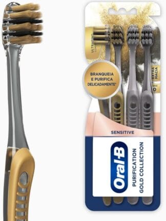 Escova Dental Oral-B Purification Gold Collection 4 unid