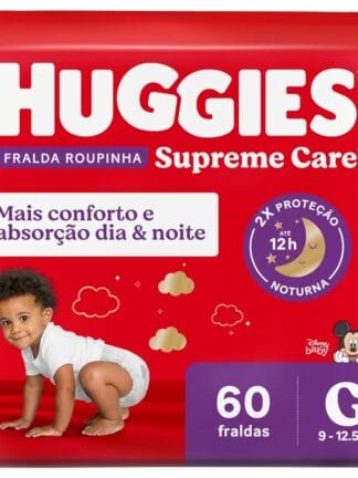 Huggies Fralda Roupinha Supreme Care G 60 Un