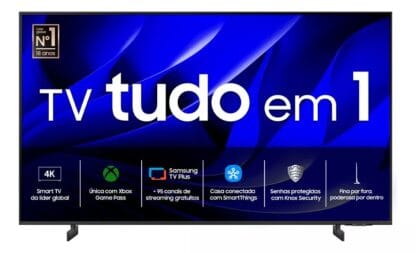 Smart tv 65” Samsung crystal 4k 2024 cinza titan