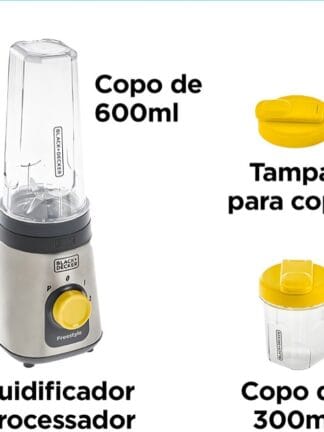 Liquidificador e Processador Black Decker Modelo LP320 Acompanha 2 Jarras