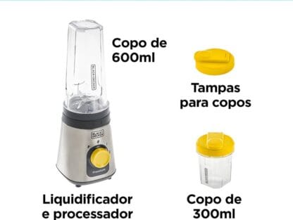 Liquidificador e Processador Black Decker Modelo LP320 Acompanha 2 Jarras