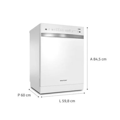 Lava Louças 14 serviços Brastemp Branca - Image 2