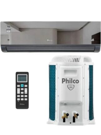 Ar Condicionado Split Inverter Hi Wall Philco Espelhado 12000 BTUs Quente/Frio PAC12000IQFM15E - 220V