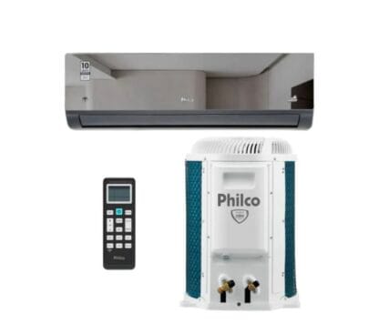 Ar Condicionado Split Inverter Hi Wall Philco Espelhado 12000 BTUs Quente/Frio PAC12000IQFM15E - 220V