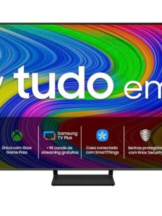 Samsung Smart TV 65" QLED 4K 65Q65D - Tecnologia de Pontos Quânticos, Design AirSlim