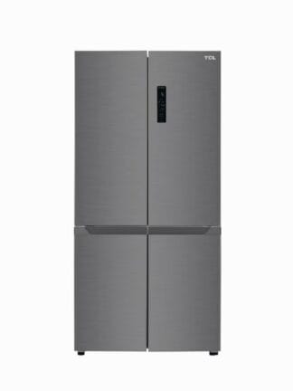 Geladeira TCL Multidoor C516CDN Inverter Frost Free Twin Eco Espaço Flex Metal Cooling Painel Digital com 4 Portas Inox - 516L - 127V