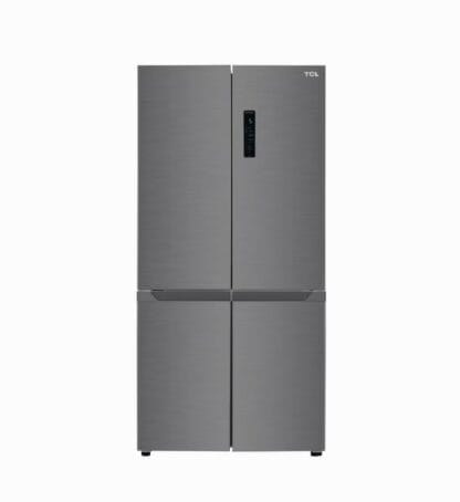 Geladeira TCL Multidoor C516CDN Inverter Frost Free Twin Eco Espaço Flex Metal Cooling Painel Digital com 4 Portas Inox - 516L - 127V