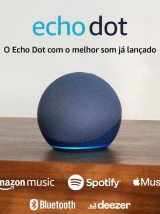 Echo Dot 5ª geração | O Echo Dot com o melhor som já lançado | Cor Azul