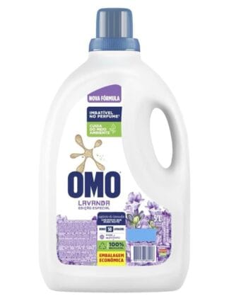 OMO Lava-Roupas Líquido Lavanda Galão 5L Embalagem Econômica Edição Especial