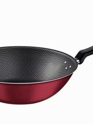Panela Wok Tramontina Loreto com Revestimento Interno e Externo Antiaderente Starflon Max 28 cm - Vermelho