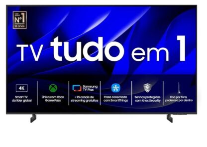 Samsung Smart TV 43" Crystal UHD 4K 43DU8000 - Painel Dynamic Crystal Color, Gaming Hub