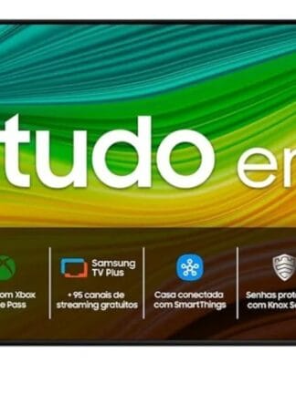 Samsung Smart TV 65" QLED 4K 65Q60D - Tecnologia de Pontos Quânticos, Design AirSlim, Gaming Hub