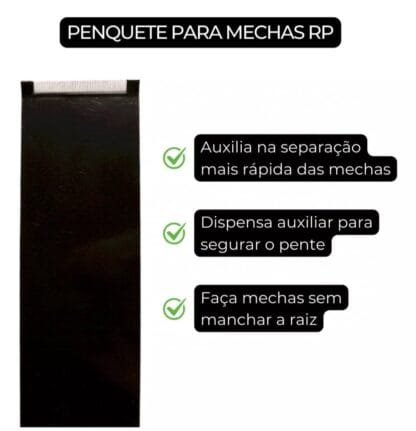 Plaquete (penquete) Para Mechas - Robson Peluquero