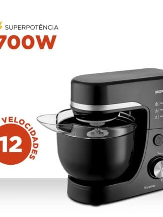 Batedeira Planetária Mondial Preta BP-03-B - 700W 127V