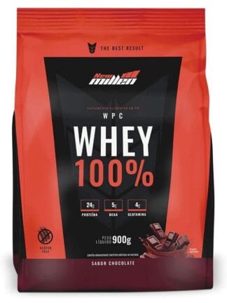 Whey 100% Refil, New Millen, Refil 900G