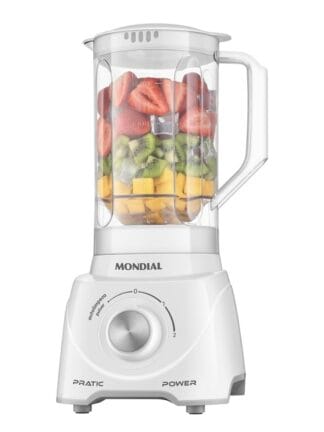 Liquidificador Pratic Power, Mondial, Branco, 550W, 110V - L-97-W