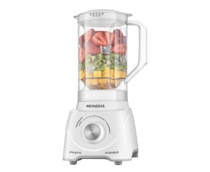 Liquidificador Pratic Power, Mondial, Branco, 550W, 110V - L-97-W