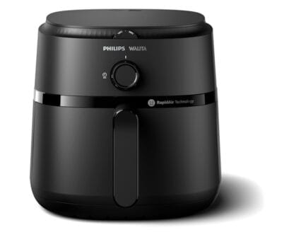 Fritadeira Airfryer Série 1000 XL, Philips Walita, 6,2 litros, Tecnologia RapidAir, Preta, 2 anos de garantia, 110v - NA130/00