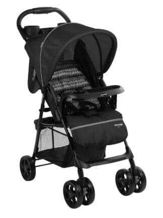 Carrinho De Passeio Para Bebê Spot (Até 15kg) Preto - Voyage