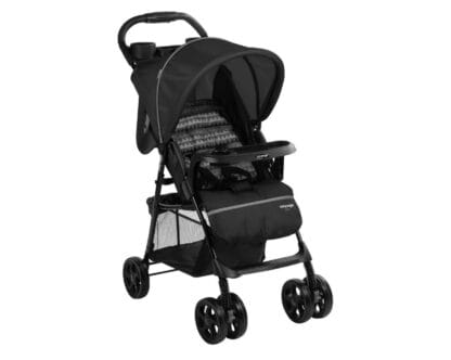 Carrinho De Passeio Para Bebê Spot (Até 15kg) Preto - Voyage