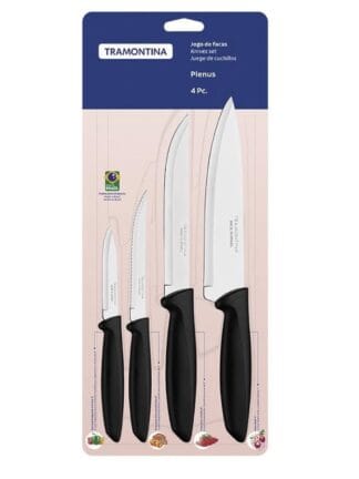 Tramontina JOGO FACAS INOX 4PC