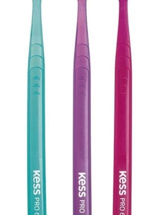 KESS Pack com 3 Escovas Dentais Pro Extra Macias