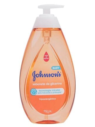 Johnson's Baby Sabonete Líquido Glicerina Da Cabeça Aos Pés, 750m