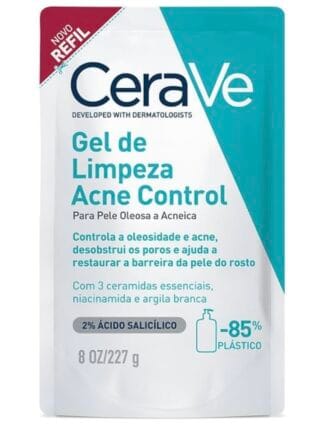 Cerave, Gel de Limpeza Acne Control com Niacinamida e Ácido Salicílico