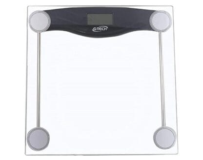 G-Tech Balgl10 Balança Digital em Vidro Temperado, Transparente