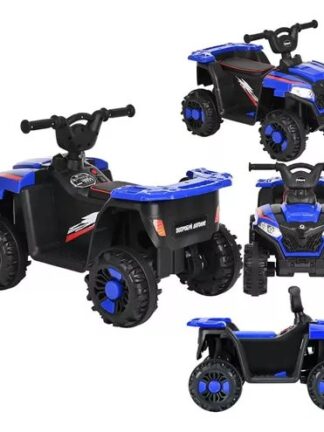 Quadriciclo Infantil Elétrico Marcha Frente/ré Az Zippy Toys