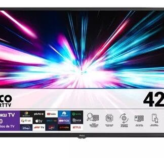Smart Tv Led 42'' Ptv42g6fr2cpf Roku Dolby Audio Preta Philco 110V/220V