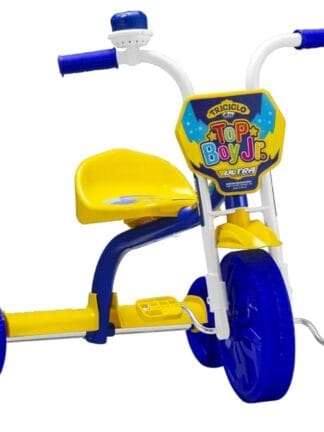 Triciclo Motinha Motoca Ultra Kids Azul/Amarelo