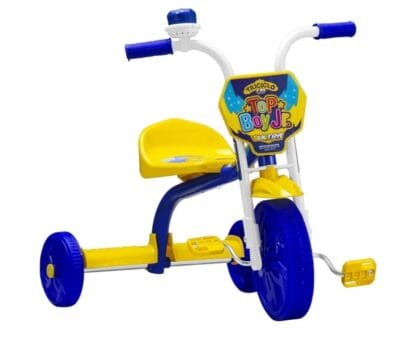 Triciclo Motinha Motoca Ultra Kids Azul/Amarelo