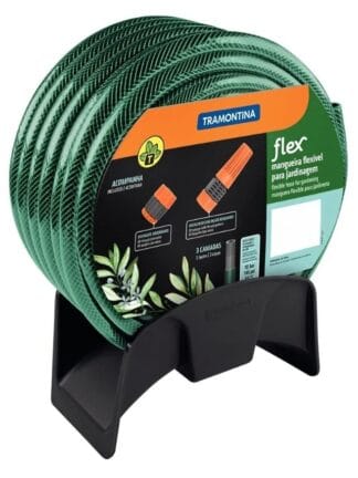 Mangueira para Jardim 20 Metros com Esguicho e Suporte TRAMONTINA