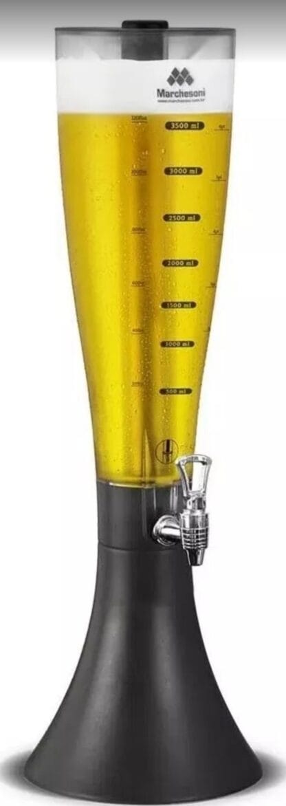 Torre De Chopp Cervejeira Marcbeer Marchesoni 3,5 L