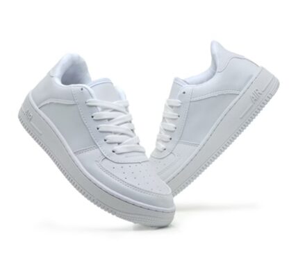 TENIS CASUAL BRANCO E PRETO MODINHA PROMOÇÃO,CONFORTAVEL