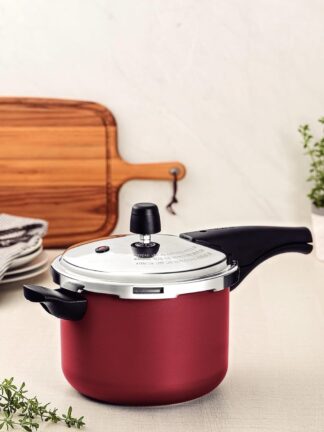 Panela De Pressão Tramontina Vancouver Vermelha 4,5L