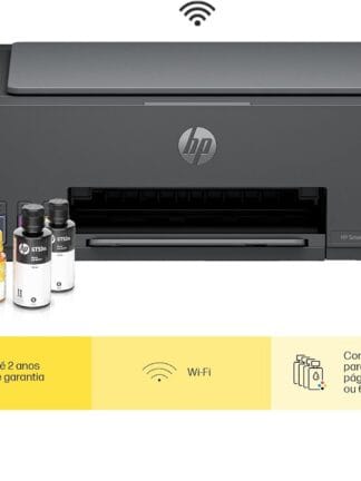 Impressora Multifuncional HP Smart Tank 581 Tanque de Tinta Colorida Wi-Fi com autorreparo