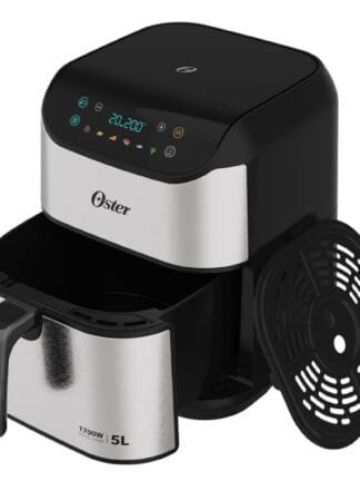 Fritadeira Digital Inox Oster 5l Com Painel Touch 110v