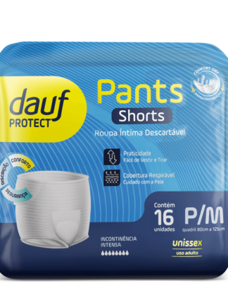 Roupa Íntima dauf Pants Tamanho P/M Com 16 unidades