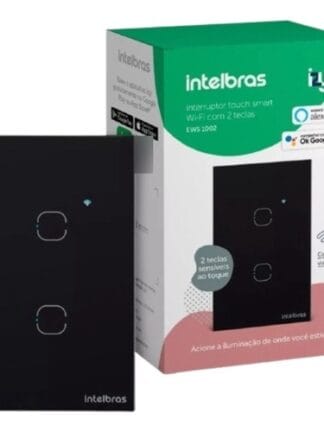 Interruptor Smart Wi-fi Touch 2 Teclas Intelbras