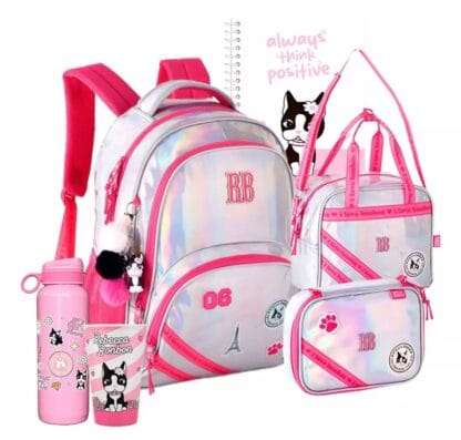 Kit Mochila Escolar Rb 2040 Rebecca
Bonbon Estojo Lancheira