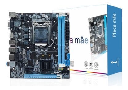 Placa Mãe Lga1155 Socket I3/i5/i7 Intel H61 16gb Usb 2.0
